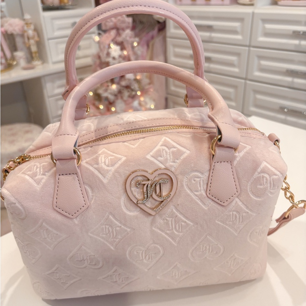 Juicy Couture Blush Pink Satchel